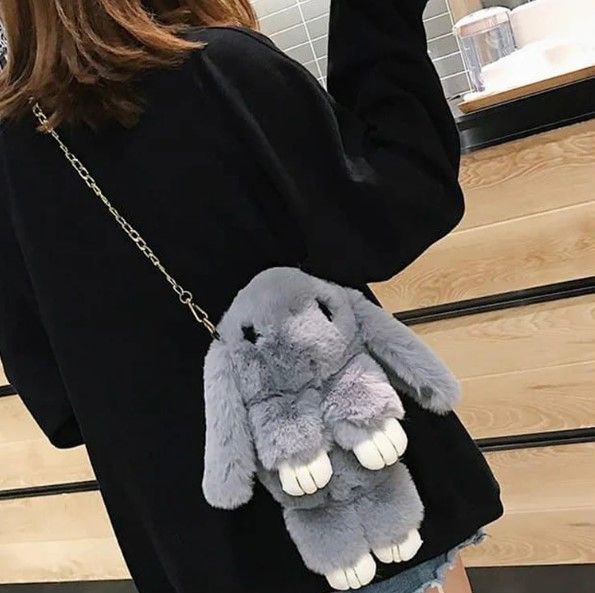 Bolso peluche de conejo  AMC-2388