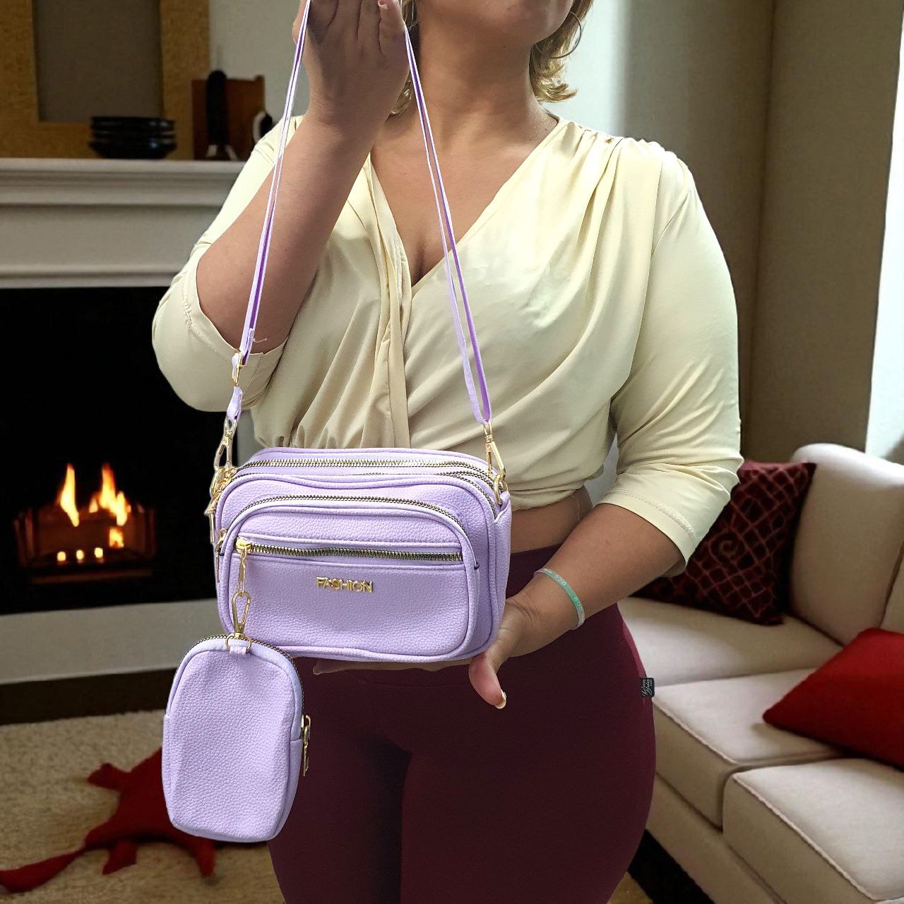 Cartera fashion con monedero AMC-2608