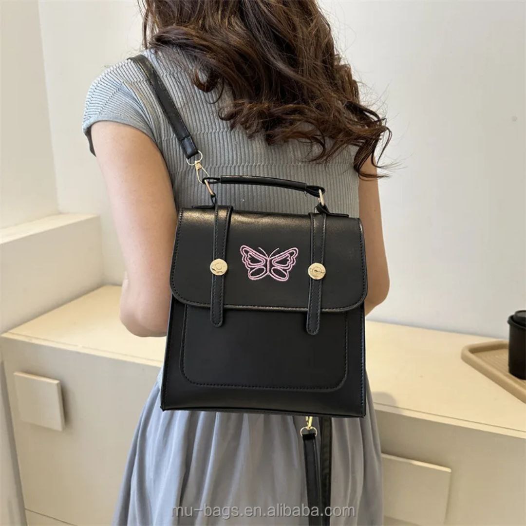 Bolsa mochila para mujer mariposa AMC-2290