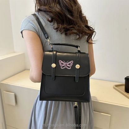 Bolsa mochila para mujer mariposa AMC-2290