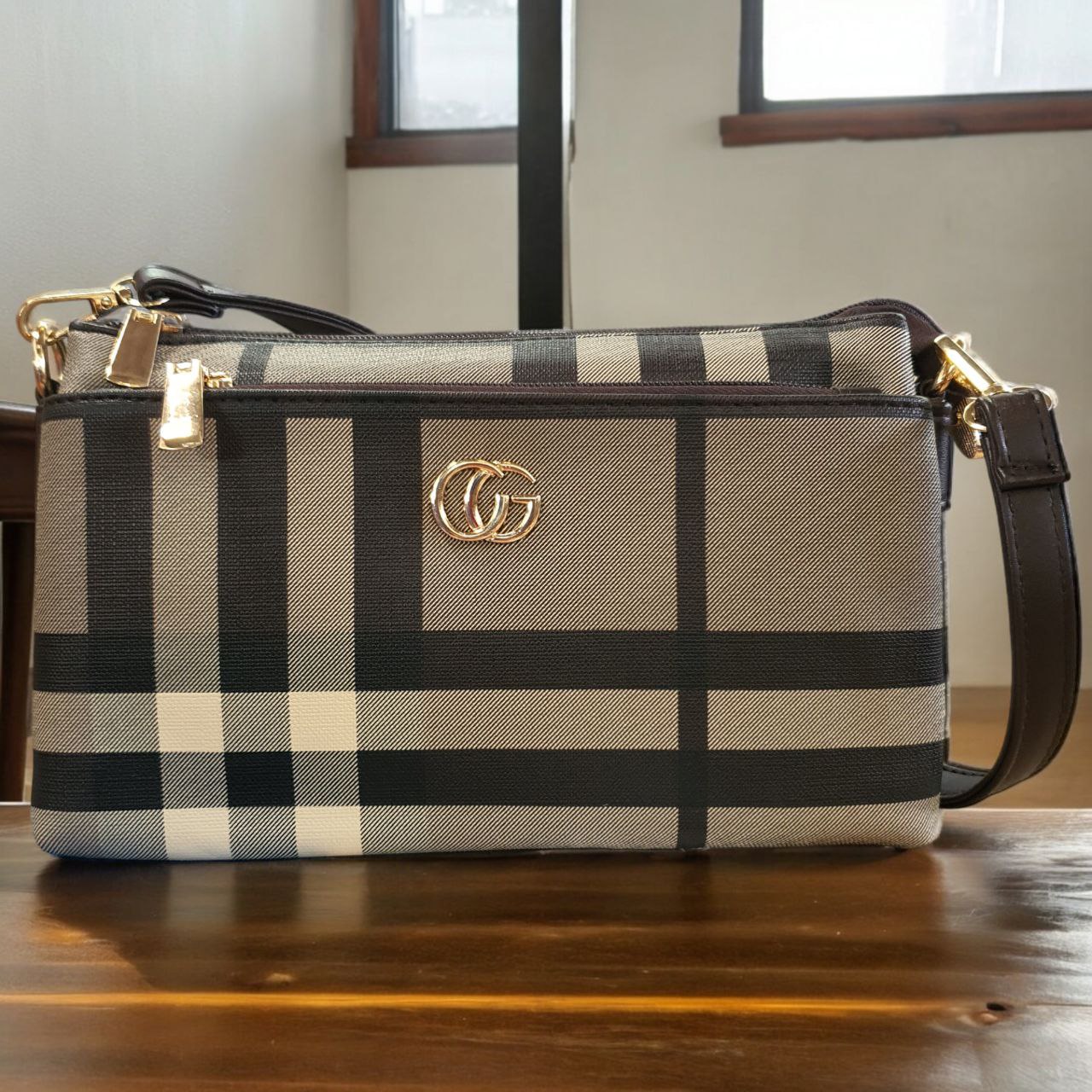 Bolso de mano café varios modelos AMC-1826