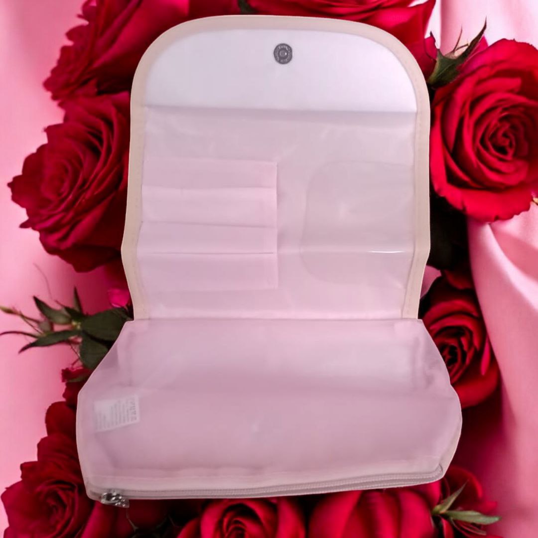 Cosmetiquera con textura expandible AMC-2293