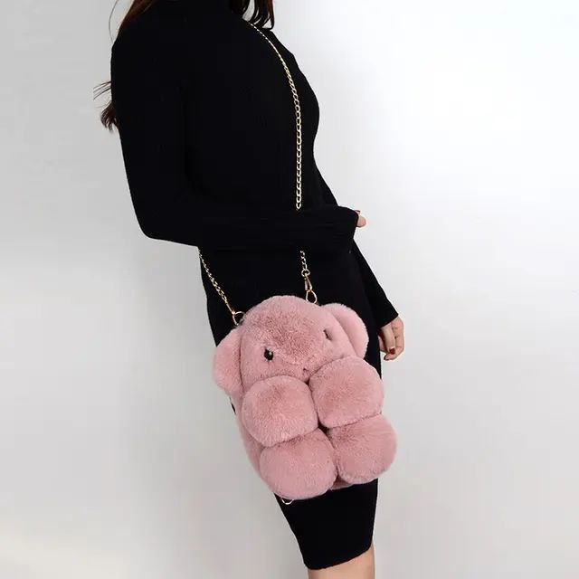 Bolso peluche normal AMC-2193