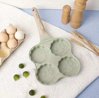 Sartén antiadherentes con diseño de caritas sonrientes AMC-2281