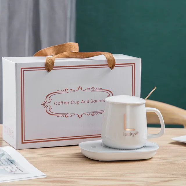 Taza de café con calentador de tazas AMC-1578