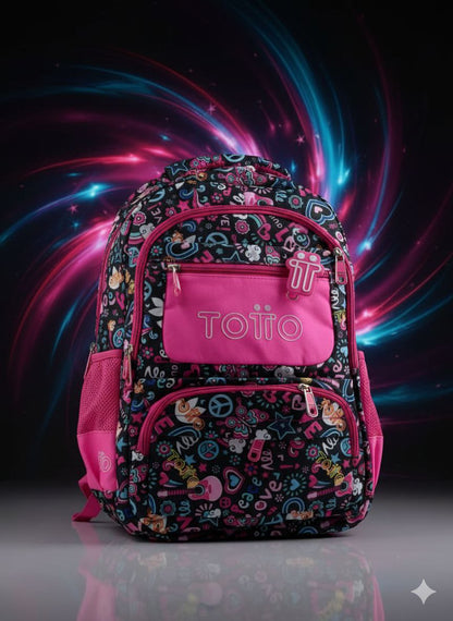 Mochila escolar Totto 3 en 1  AMC-2645