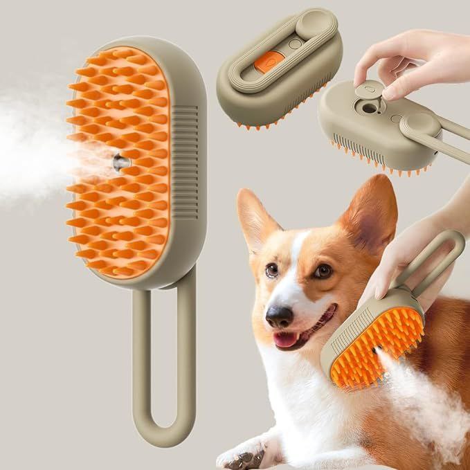 Cepillo a vapor para mascotas AMC-2246