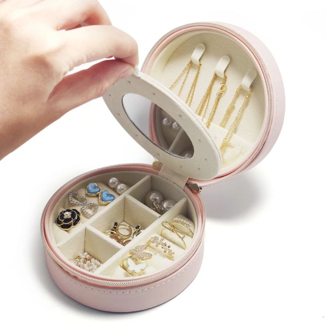 Organizador de joyas pequeño redondo AMC-985