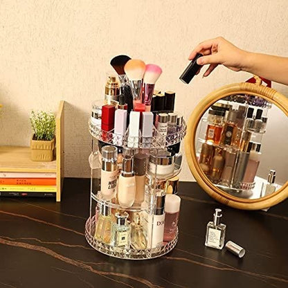 Organizador de maquillaje transparente AMC-320