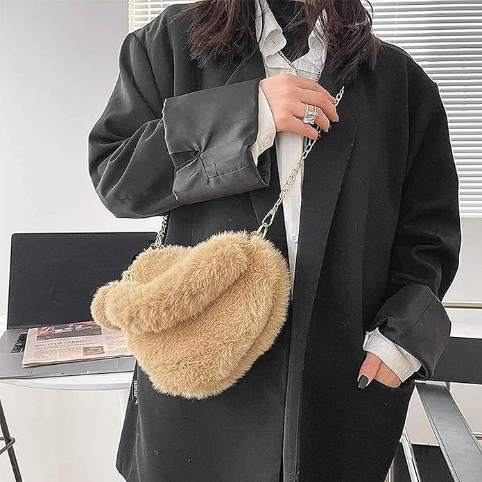 Bolso peluche corazón Código: AMC-2387