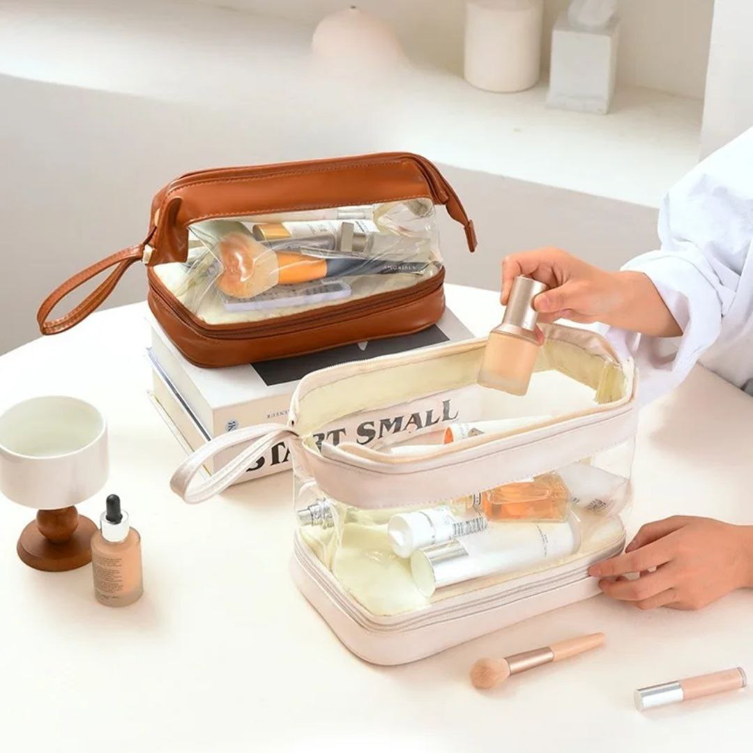 Organizador de maquillaje transparente AMC-2606
