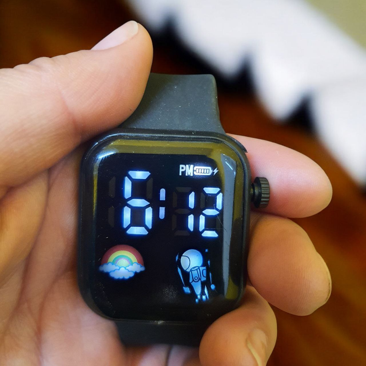 Mini kit de pulsera + reloj digital AMC-2977