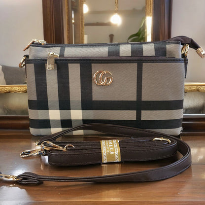 Bolso de mano café varios modelos AMC-1826