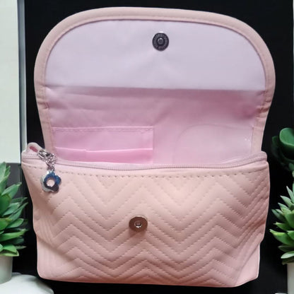 Cosmetiquera con textura expandible AMC-2293