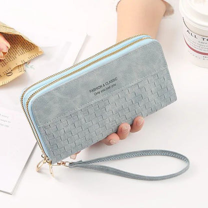 Cartera de mujer doble cierre  AMC-1829