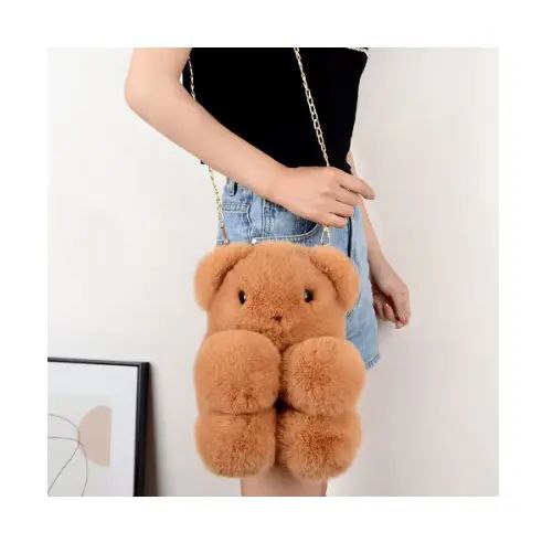 Bolso peluche normal AMC-2193