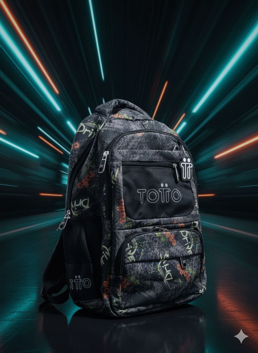 Mochila escolar Totto 3 en 1  AMC-2645