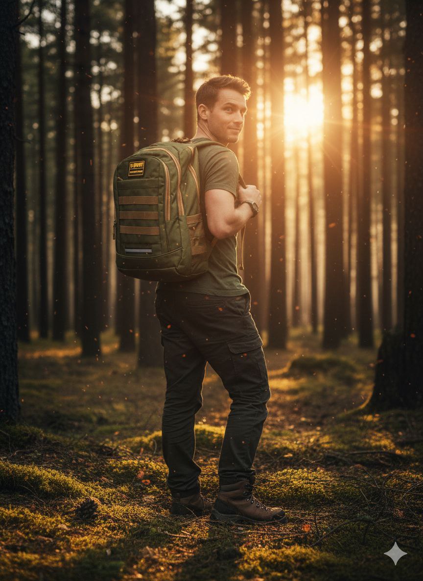 Mochila sport diseño milita AMC-2638