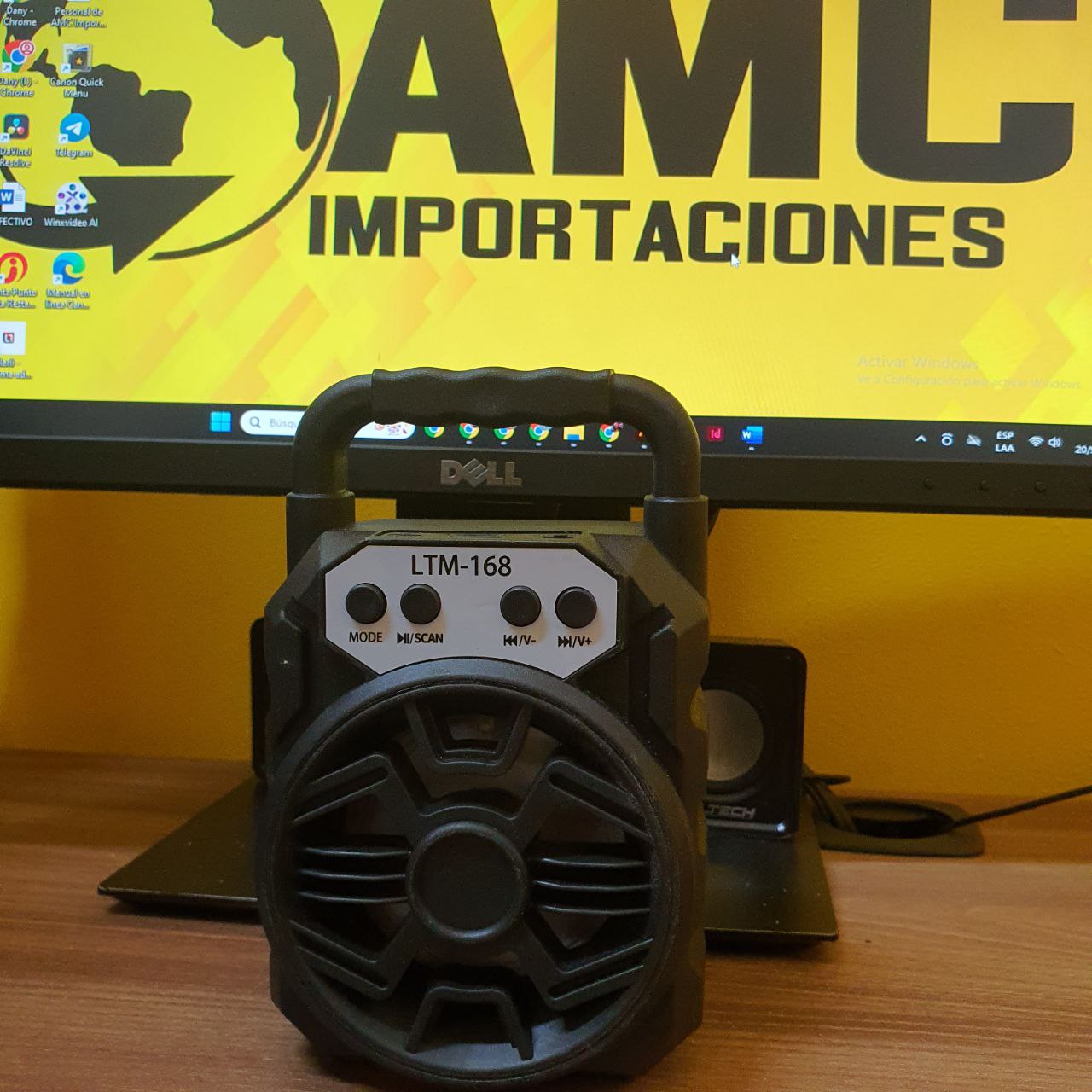 Parlante portátil big sound AMC-2679