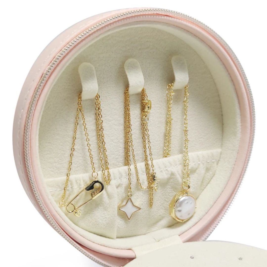 Organizador de joyas pequeño redondo AMC-985