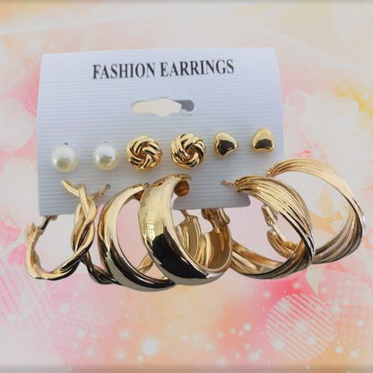 Juego de aretes modelo 1 AMC-927