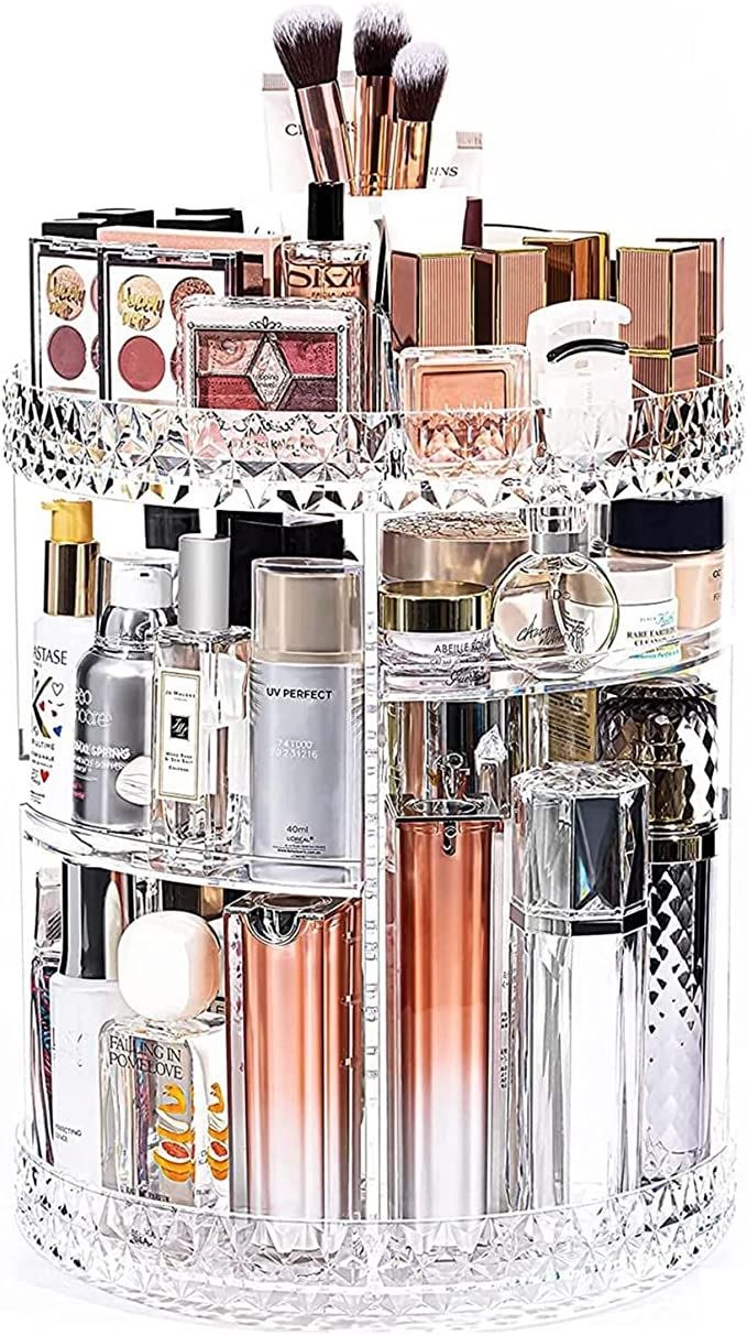Organizador de maquillaje transparente AMC-320