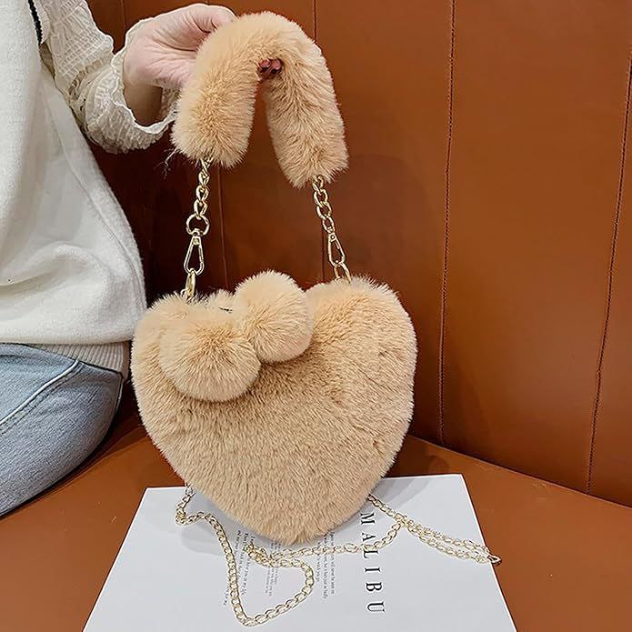 Bolso peluche corazón Código: AMC-2387