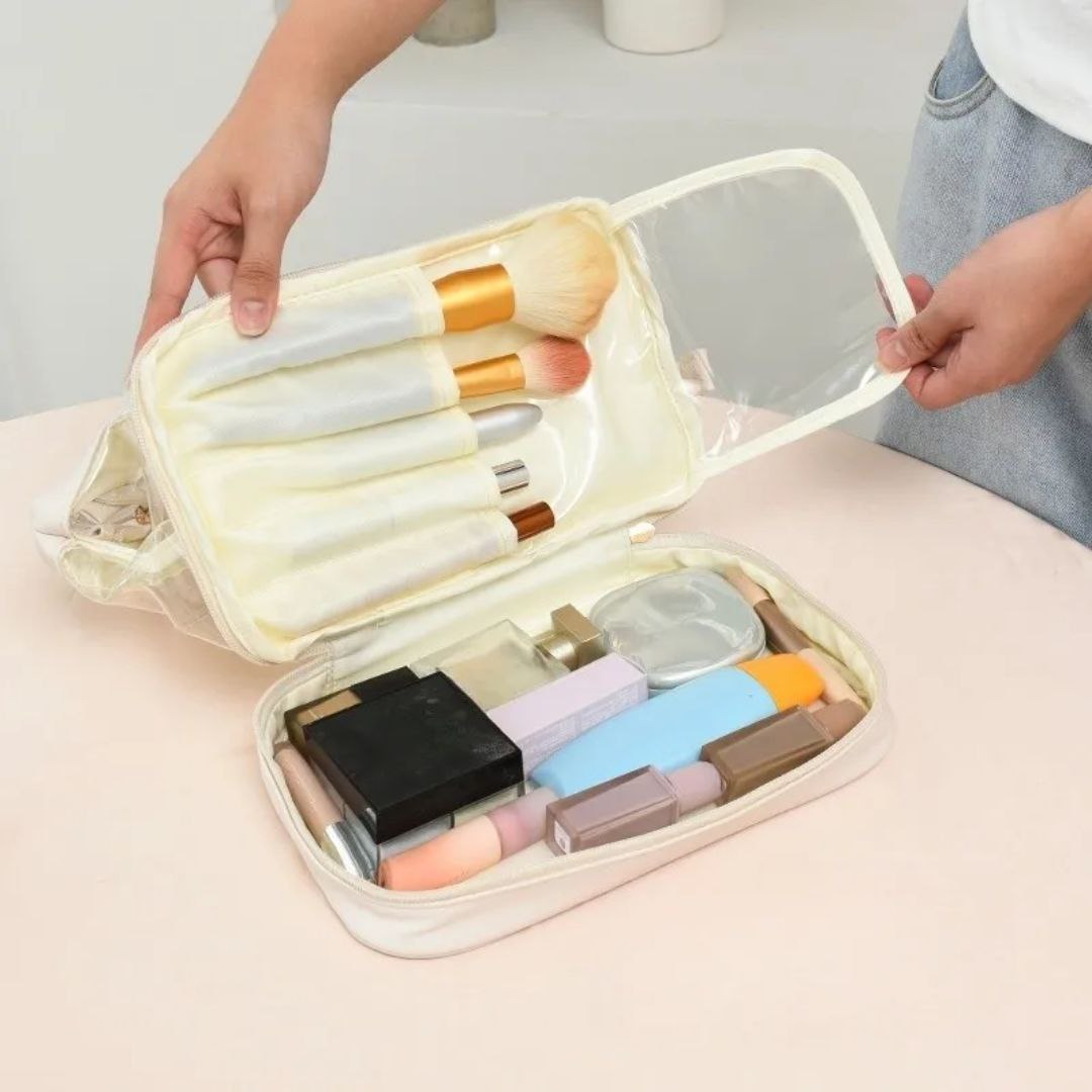 Organizador de maquillaje transparente AMC-2606