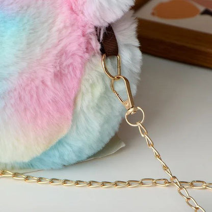 Bolso peluche oso con luces AMC-2187