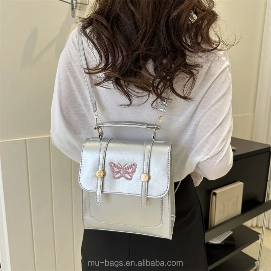 Bolsa mochila para mujer mariposa AMC-2290