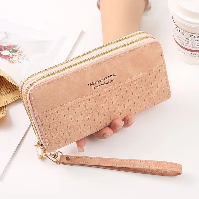 Cartera de mujer doble cierre  AMC-1829