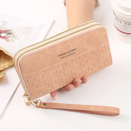 Cartera de mujer doble cierre  AMC-1829